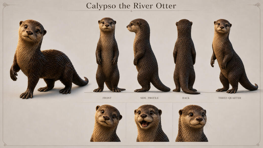 Calypso the River Otter Calypso